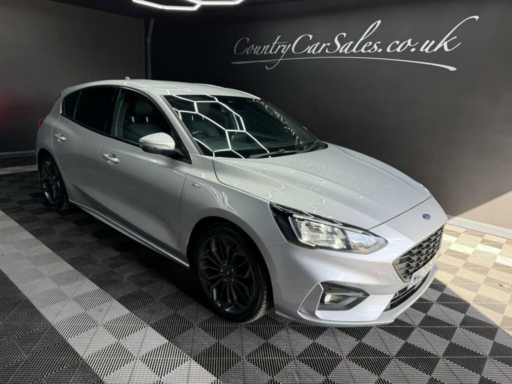 Ford Focus 1.0T Ecoboost St-line X Hatchback Manua HV20FWN Silver #2