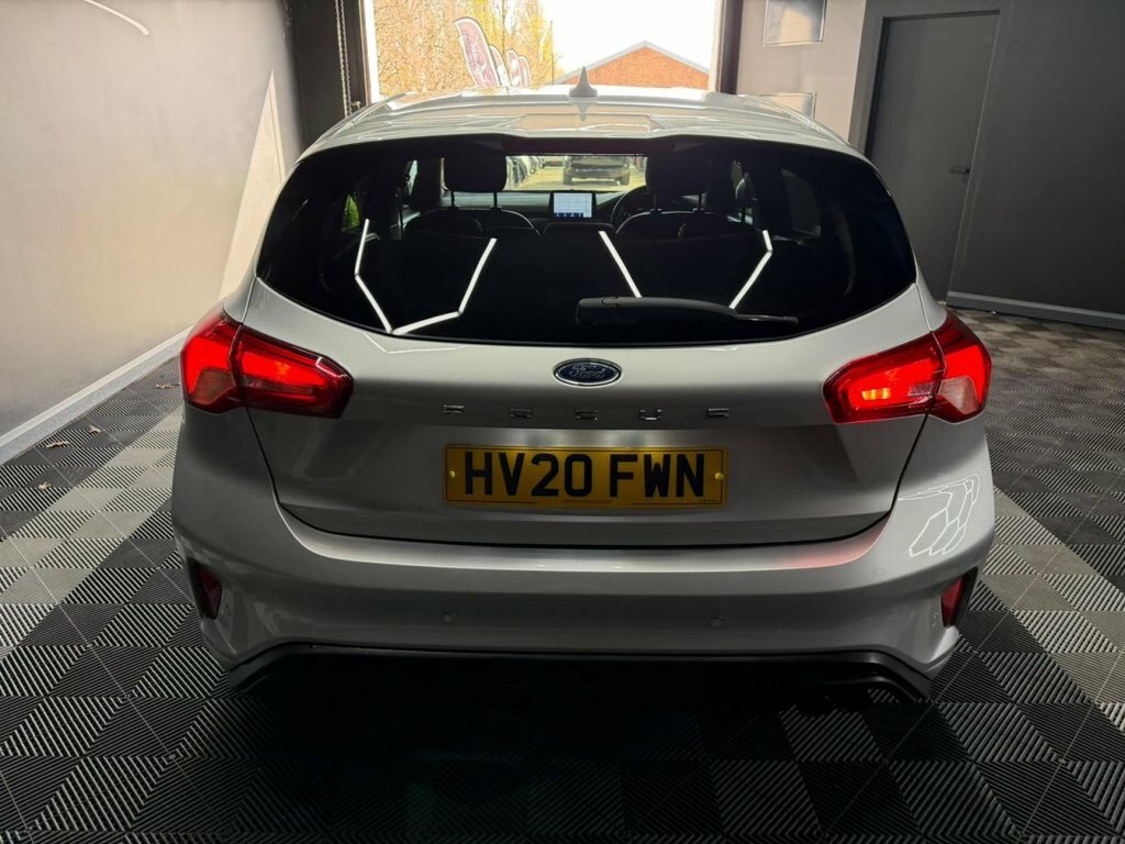 Ford Focus 1.0T Ecoboost St-line X Hatchback Manua HV20FWN Silver #6