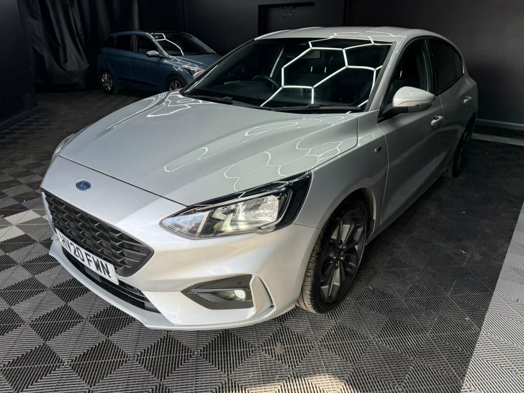 Ford Focus 1.0T Ecoboost St-line X Hatchback Manua HV20FWN Silver #5