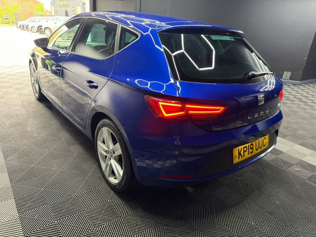 Seat Leon 1.5 Tsi Evo Fr Hatchback Euro 6 KP19UUC Blue #4