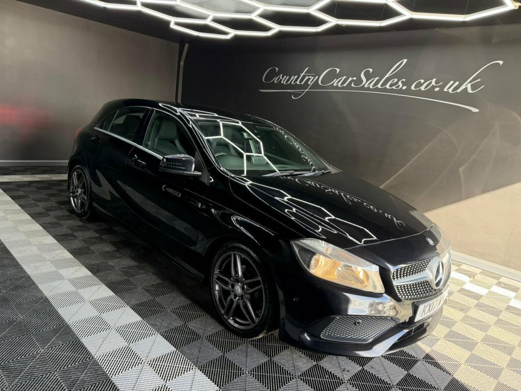 Mercedes-Benz A Class Amg Line Executive KX17WNC Black #2