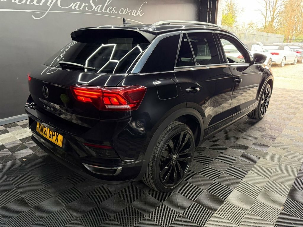 Volkswagen T-Roc 2.0 Tdi Evo R-line Suv Dsg Euro 6 Ss KN21GPX Black #3