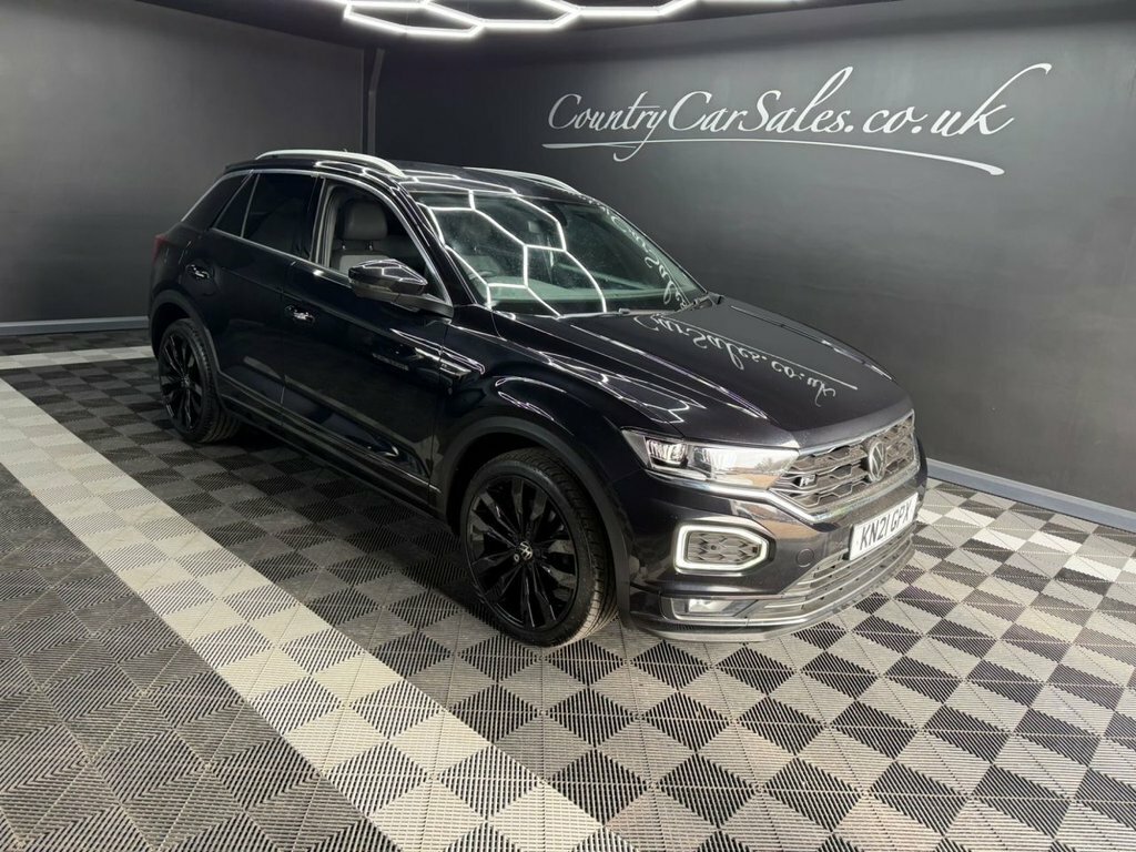 Volkswagen T-Roc 2.0 Tdi Evo R-line Suv Dsg Euro 6 Ss KN21GPX Black #2