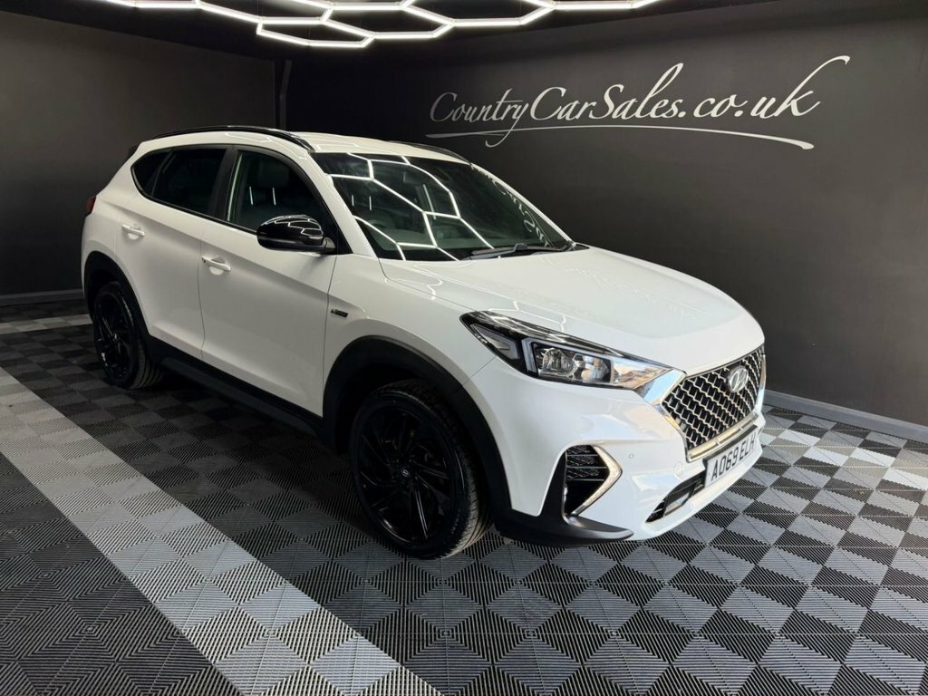 Hyundai Tucson 1.6 T-gdi N Line Suv Euro 6 Ss AO69ELH White #2