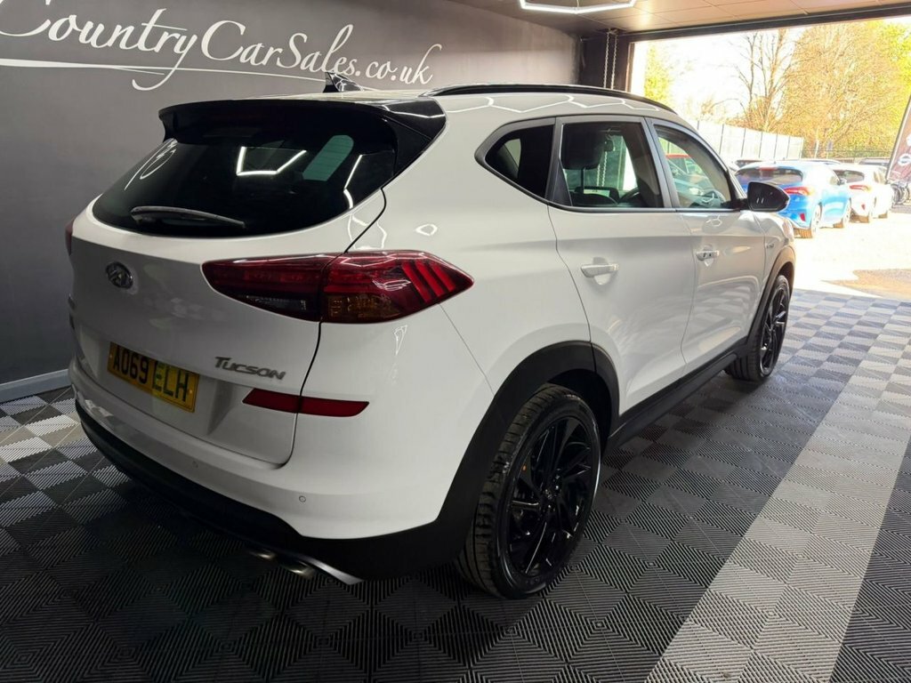 Hyundai Tucson 1.6 T-gdi N Line Suv Euro 6 Ss AO69ELH White #4