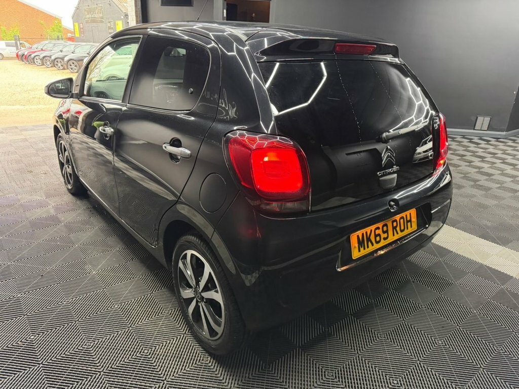 Citroen C1 1.0 Vti Flair Hatchback Euro 6 MK69ROH Black #6