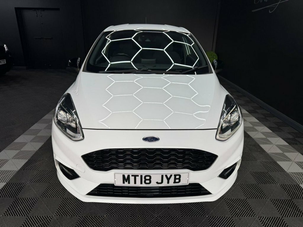 Ford Fiesta 1.0T Ecoboost St-line Hatchback MT18JYB White #6