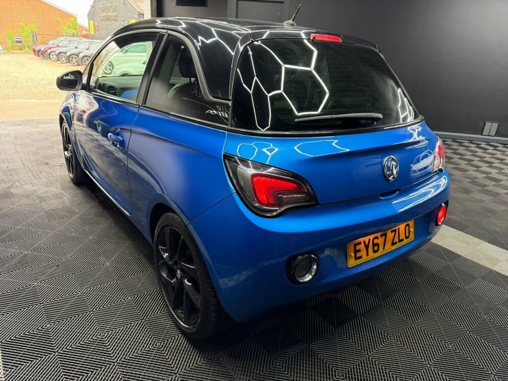 Vauxhall Adam 1.2I Ecoflex Energised Hatchback EY67ZLO Blue #4