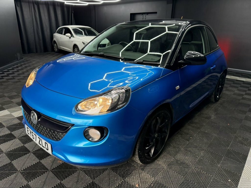 Vauxhall Adam 1.2I Ecoflex Energised Hatchback EY67ZLO Blue #3