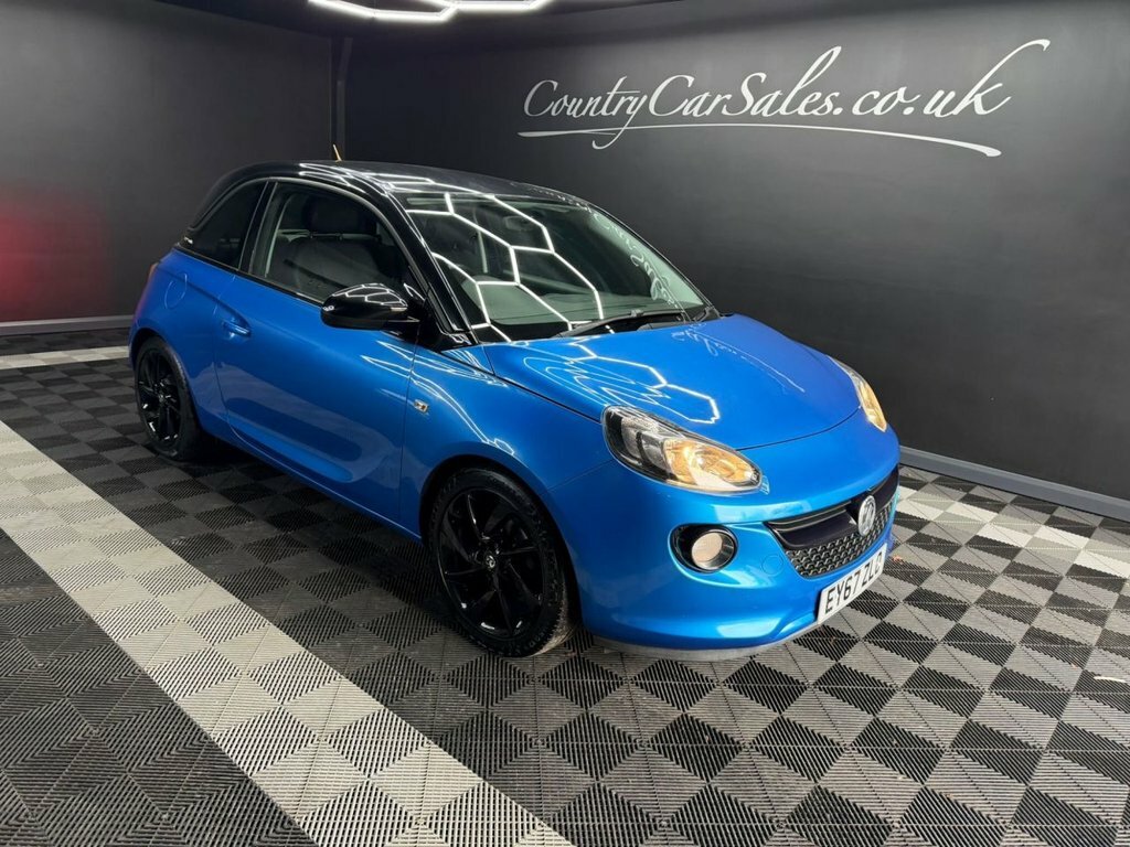 Vauxhall Adam 1.2I Ecoflex Energised Hatchback Blue