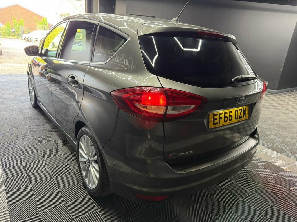 Ford C-Max 1.0T Ecoboost Titanium Mpv Euro EF66OZW Grey #6