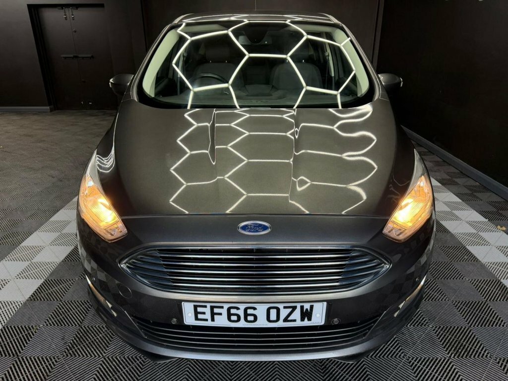 Ford C-Max 1.0T Ecoboost Titanium Mpv Euro EF66OZW Grey #3