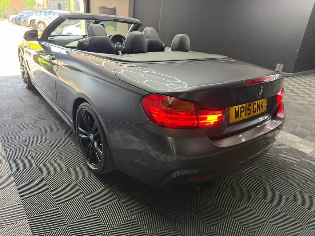 BMW 4 Series 3.0 430D M Sport Convertible Euro WP15GNK Grey #4