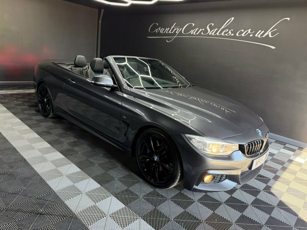 BMW 4 Series 3.0 430D M Sport Convertible Euro WP15GNK Grey