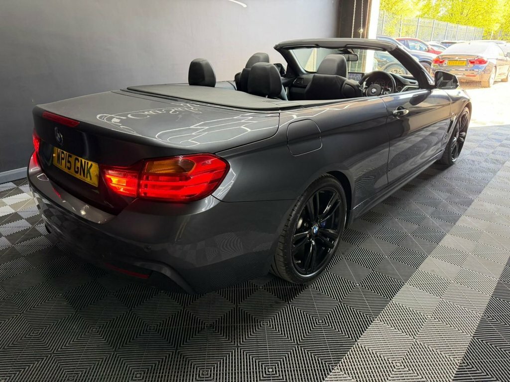 BMW 4 Series 3.0 430D M Sport Convertible Euro WP15GNK Grey #6