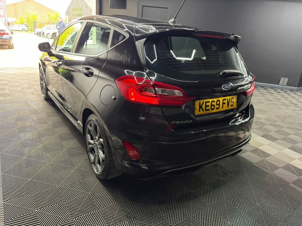 Ford Fiesta 1.0T Ecoboost Gpf St-line Hatchback Man KE69VFS Black #5