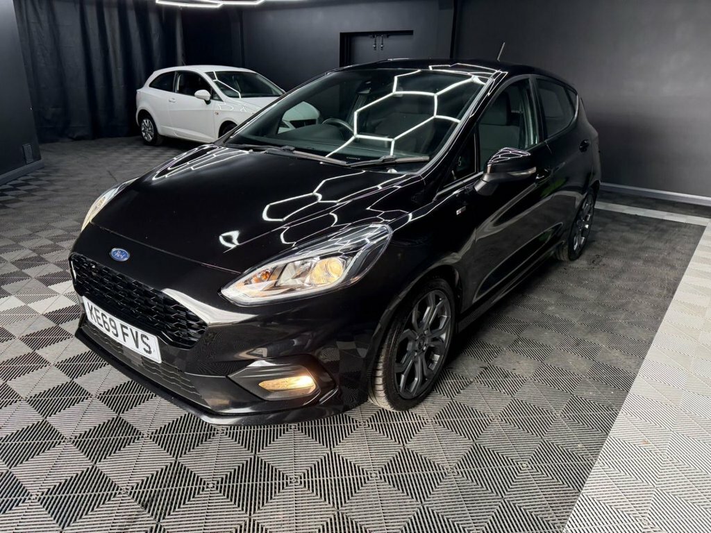 Ford Fiesta 1.0T Ecoboost Gpf St-line Hatchback Man KE69VFS Black #3