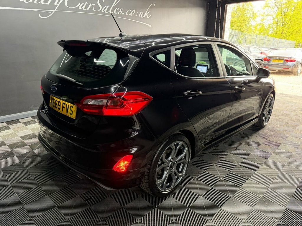 Ford Fiesta 1.0T Ecoboost Gpf St-line Hatchback Man KE69VFS Black #4