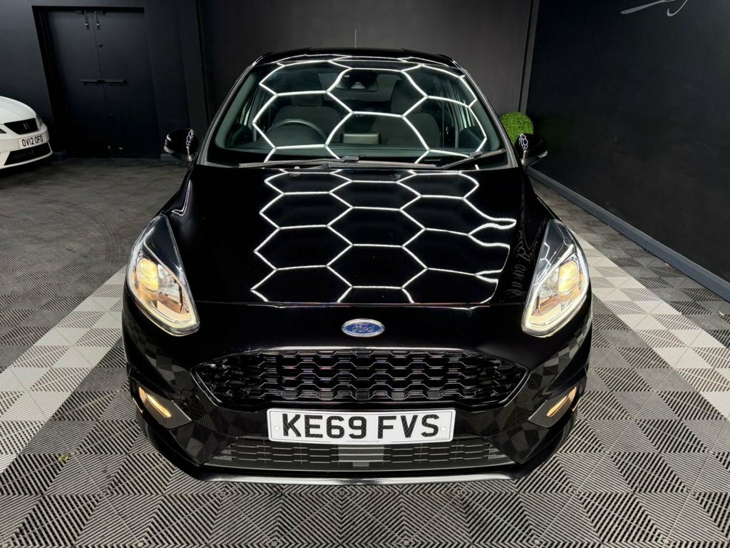 Ford Fiesta 1.0T Ecoboost Gpf St-line Hatchback Man KE69VFS Black #6