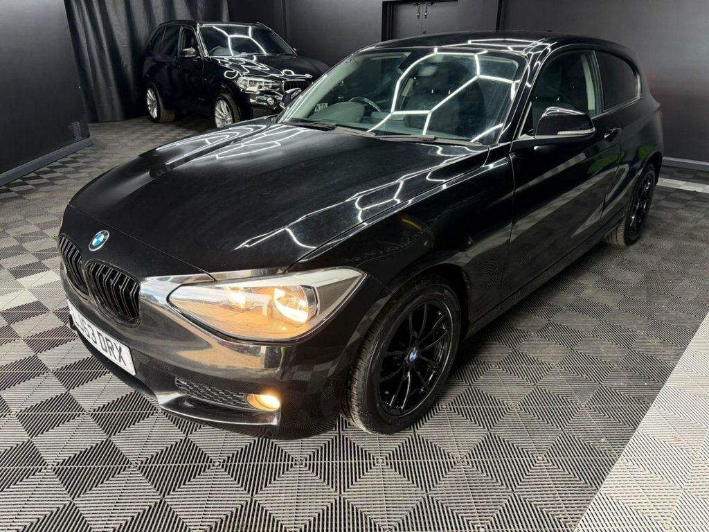 BMW 1 Series 1.6 114D Se Hatchback Euro 5 S LJ63DRX Black #5