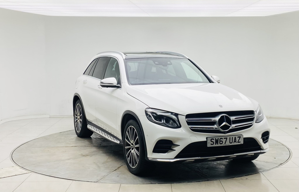 Mercedes-Benz GLC Class 2.1 Amg Line Premium Suv G-tronic 4Ma White