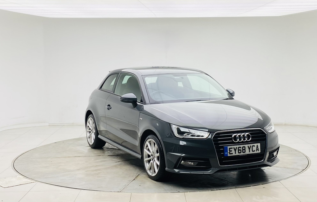 Audi A1 1.4 Tfsi S Line Hatchback S Tronic Euro Grey
