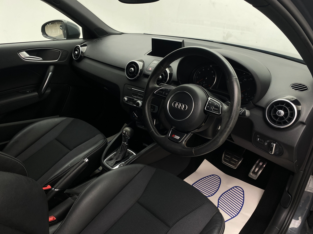 Audi A1 1.4 Tfsi S Line Hatchback S Tronic Euro EY68YCA Grey #4