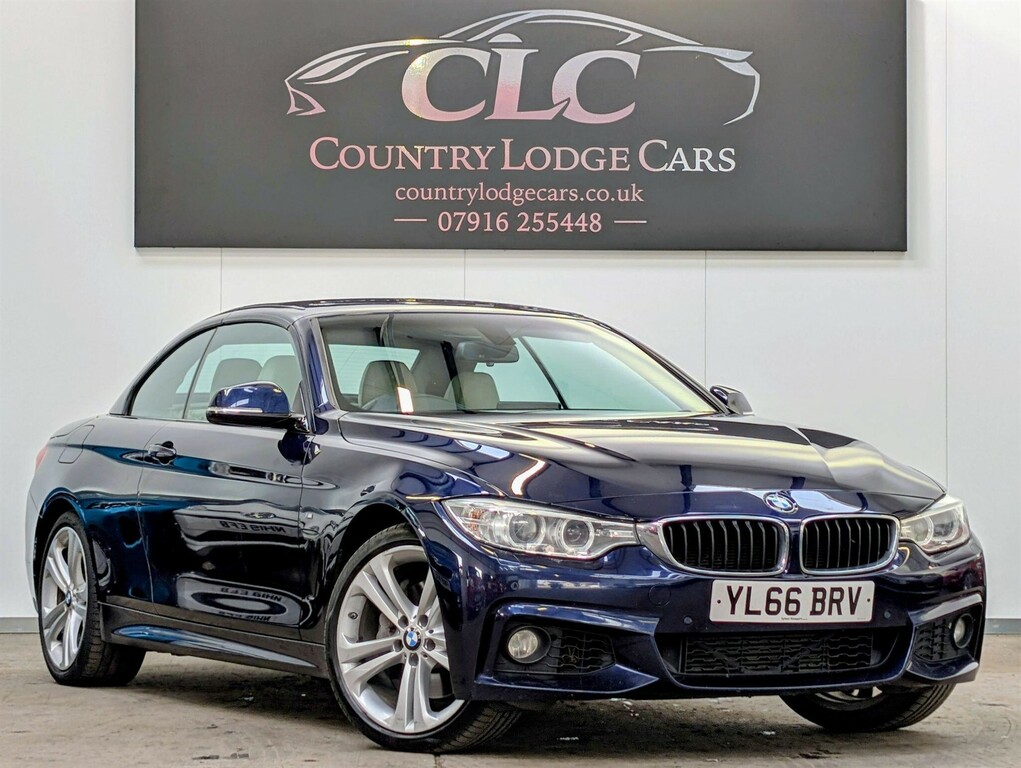 BMW 4 Series 3.0 M Sport Xdrive Euro 6 Ss YL66BRV Blue #2