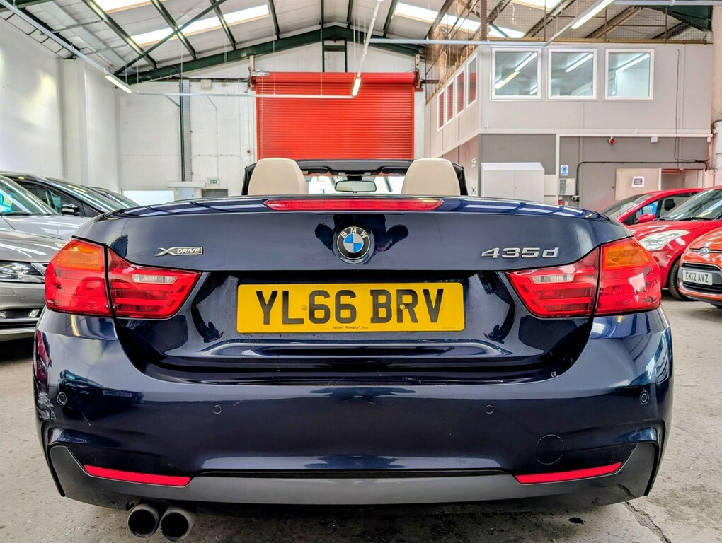 BMW 4 Series 3.0 M Sport Xdrive Euro 6 Ss YL66BRV Blue #5