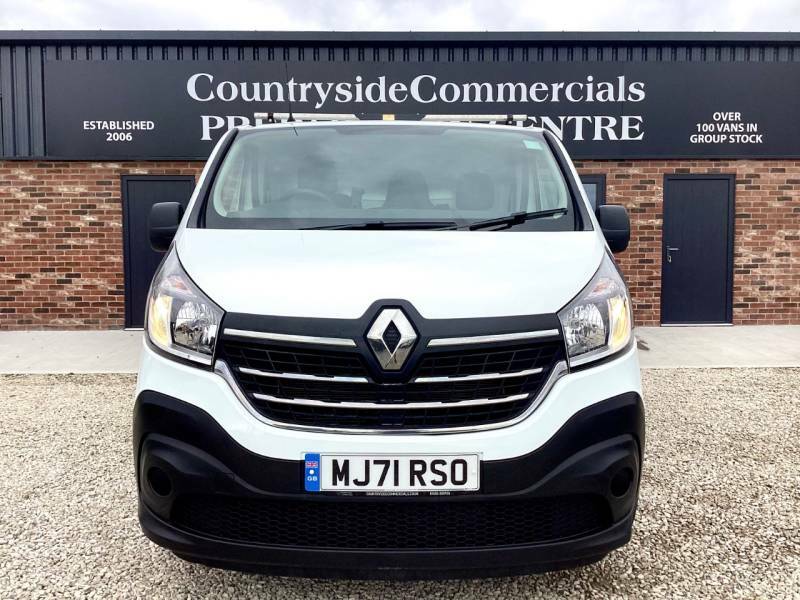 Renault Trafic Sl30 Energy Dci 145 Business Van - 2021 71 MJ71RSO White #2