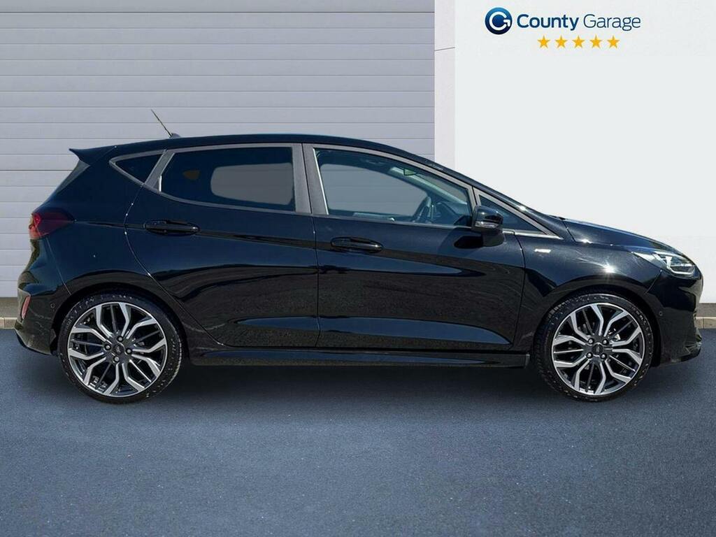 Ford Fiesta 1.0T Ecoboost St Line X Hatchback Manua AV73XKP Black #4
