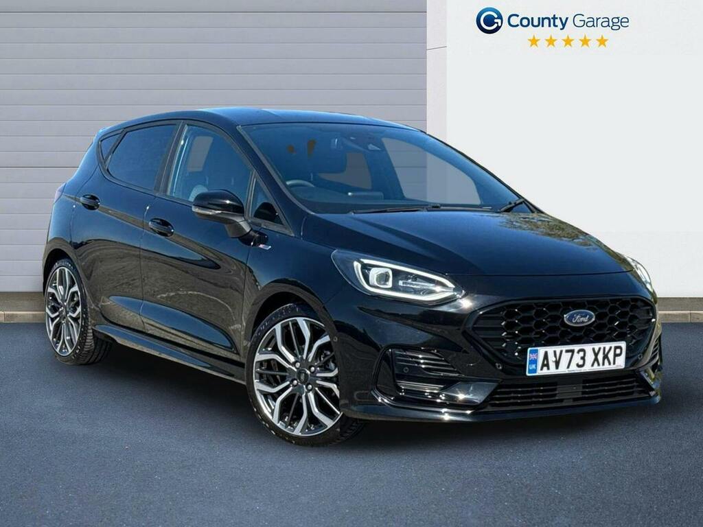 Ford Fiesta 1.0T Ecoboost St Line X Hatchback Manua Black