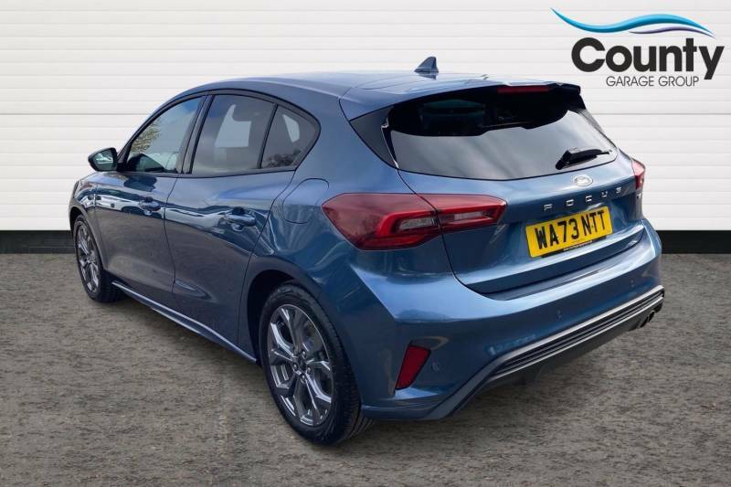 Ford Focus 1.0 Ecoboost Hybrid Mhev 155 St-line Edition - WA73NTT Blue #2