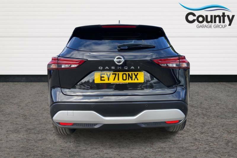 Nissan Qashqai 1.3 Dig-t Mh N-connecta - 2021 71 EY71ONX Black #6