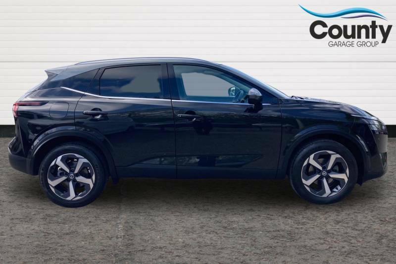 Nissan Qashqai 1.3 Dig-t Mh N-connecta - 2021 71 EY71ONX Black #5