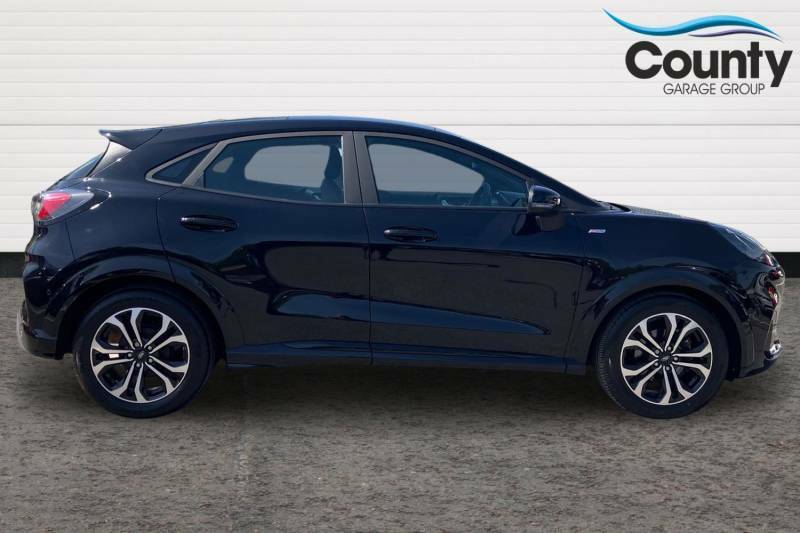 Ford Puma 1.0 Ecoboost Hybrid Mhev St-line Dct - 2022 7 EY72AXP Black #5