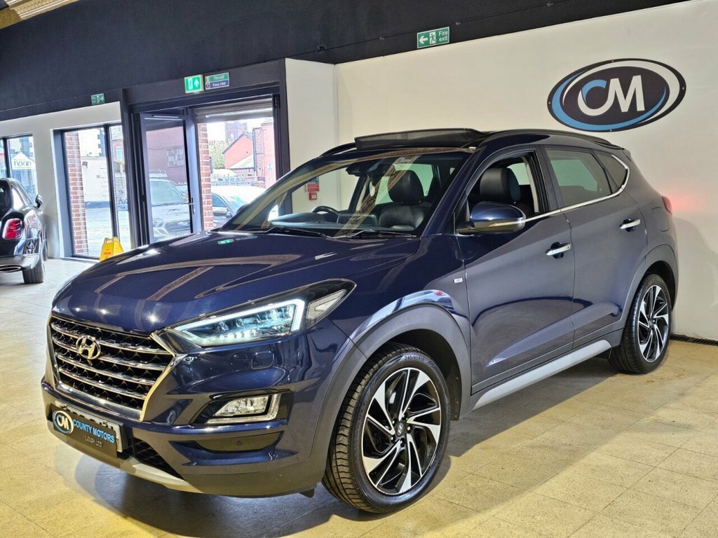 Hyundai Tucson 2L Premium Se EO69CAU Blue #4