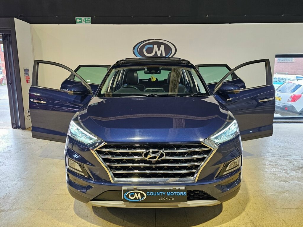 Hyundai Tucson 2L Premium Se EO69CAU Blue #6