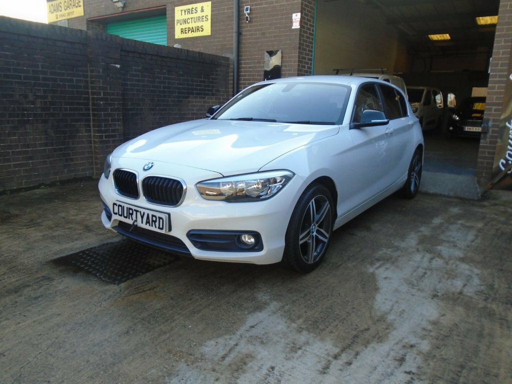 BMW 1 Series 1.5L Sport YD68NUP White #5