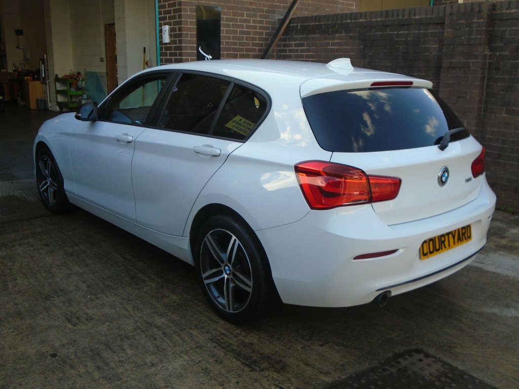 BMW 1 Series 1.5L Sport YD68NUP White #6