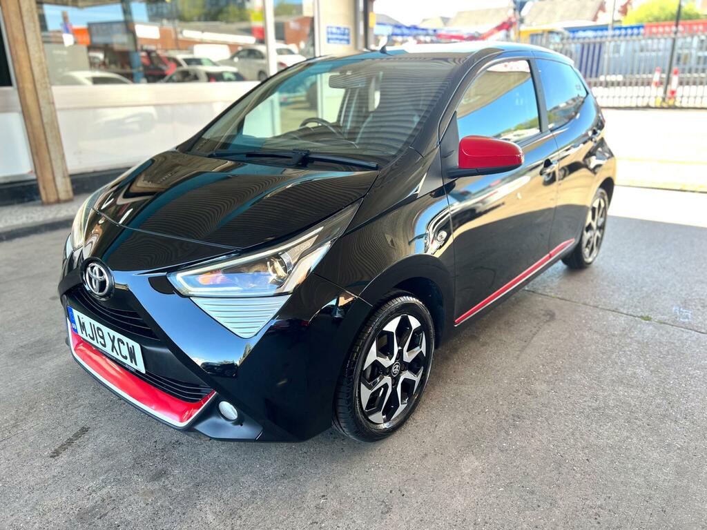 Toyota Aygo 1.0 Vvt-i X-trend Euro 6 MJ19XCW Black #3