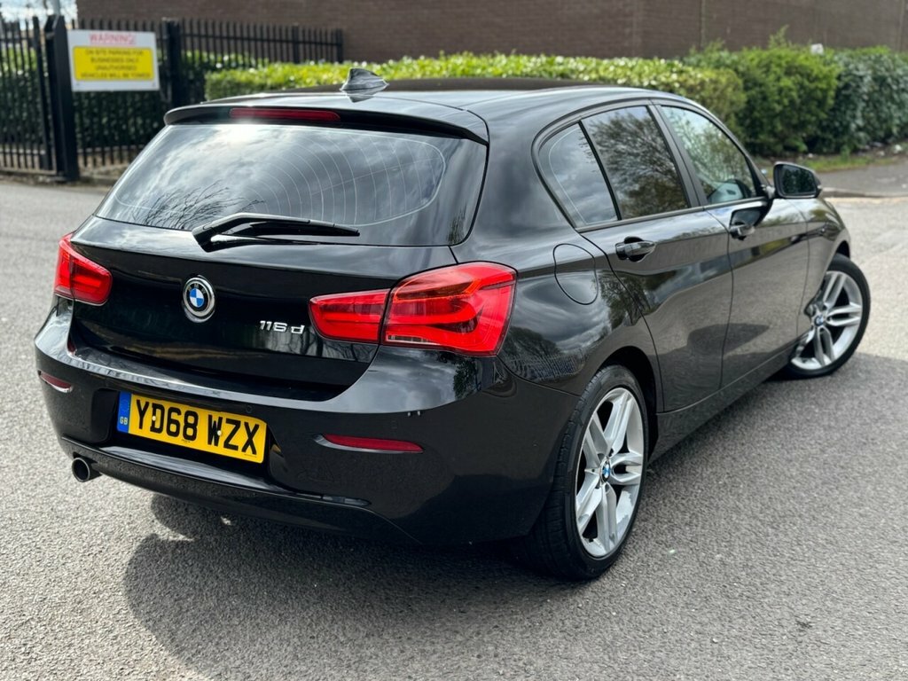 BMW 1 Series 1.5L Se Business YD68WZX Black #3