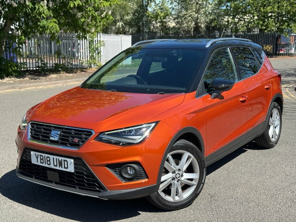 Seat Arona 1.5L Fr YB18UWD Orange #3