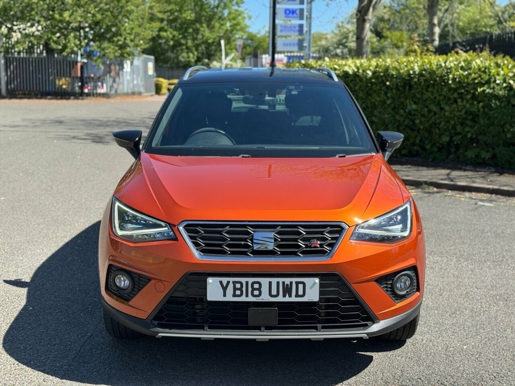 Seat Arona 1.5L Fr YB18UWD Orange #2
