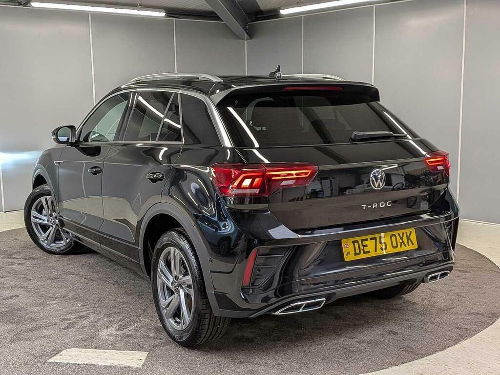 Volkswagen T-Roc 1.5 Tsi R-line Euro 6 Ss DE75OXK Black #3