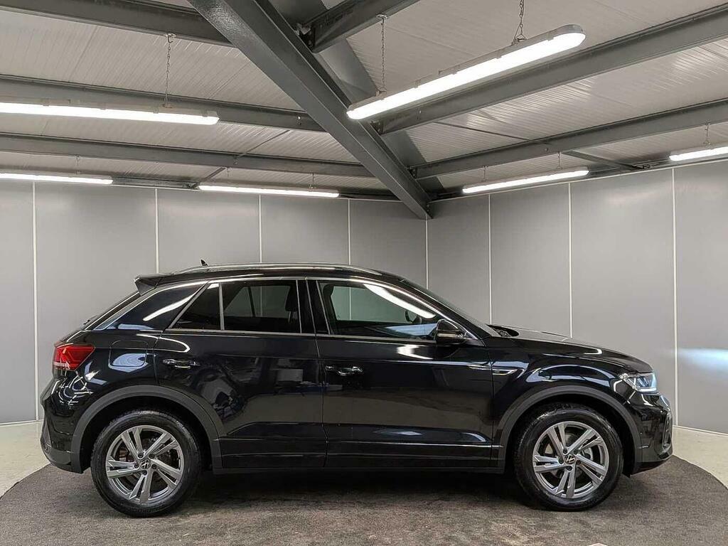 Volkswagen T-Roc 1.5 Tsi R-line Euro 6 Ss DE75OXK Black #4