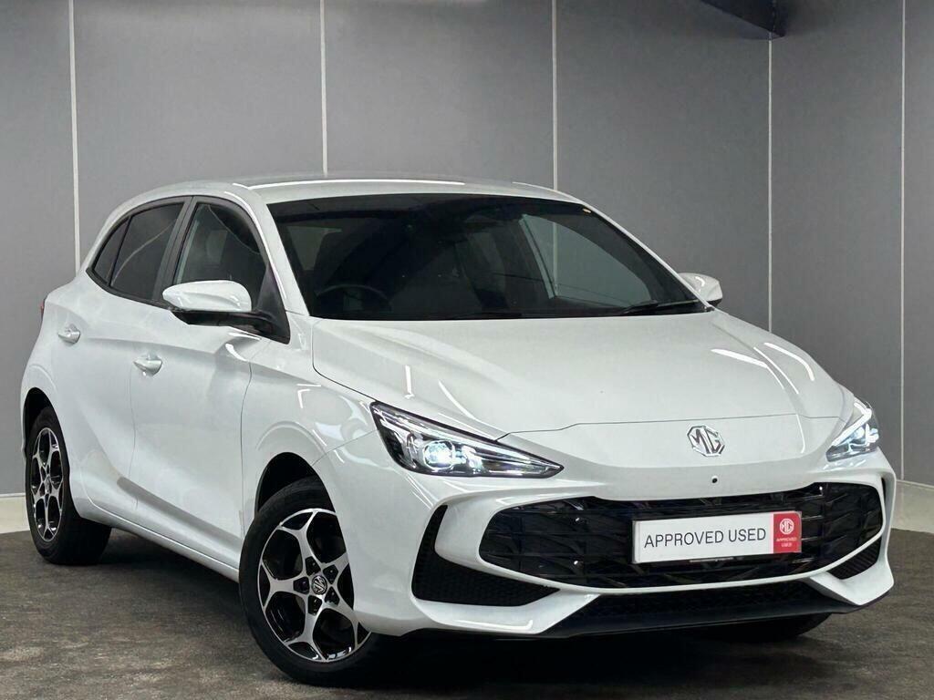 MG MG3 1.5 Hybrid Trophy Euro 6 Ss White
