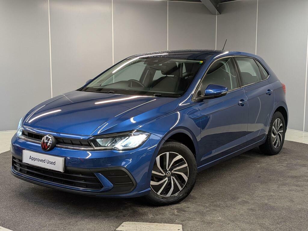 Volkswagen Polo 1.0 Tsi Life Euro 6 Ss PJ24AYX Blue #3