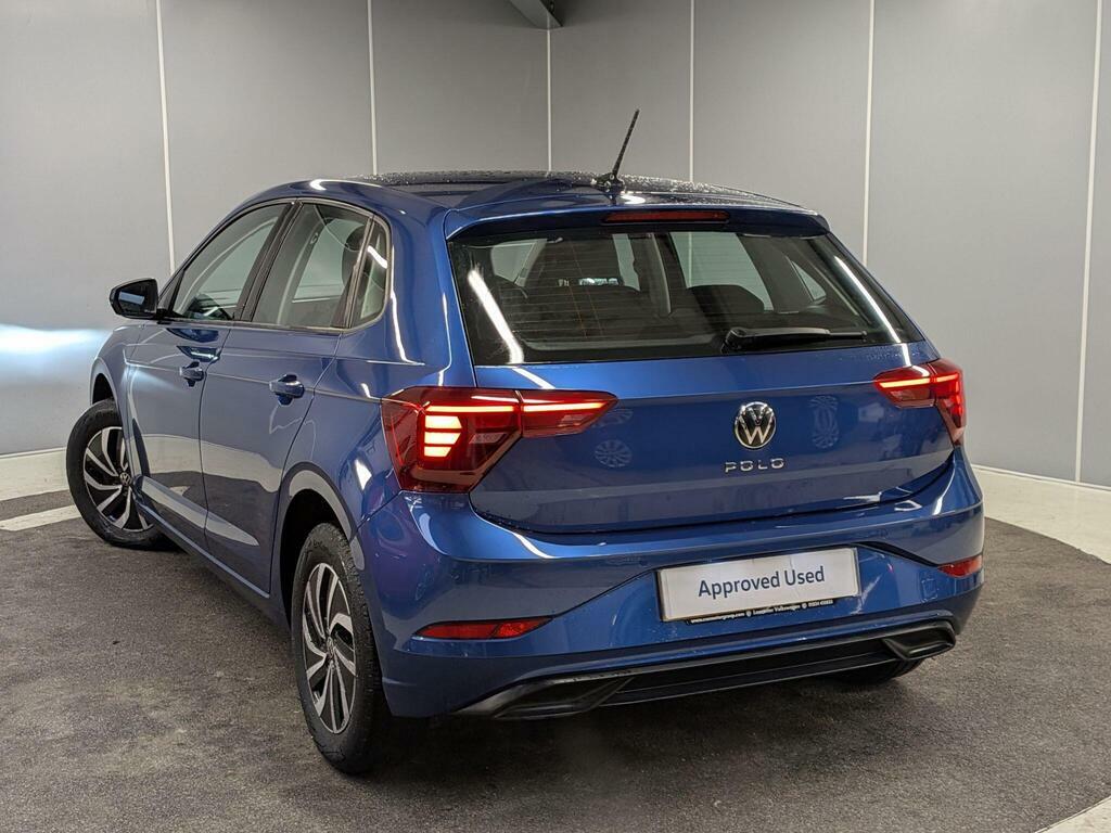 Volkswagen Polo 1.0 Tsi Life Euro 6 Ss PJ24AYX Blue #4