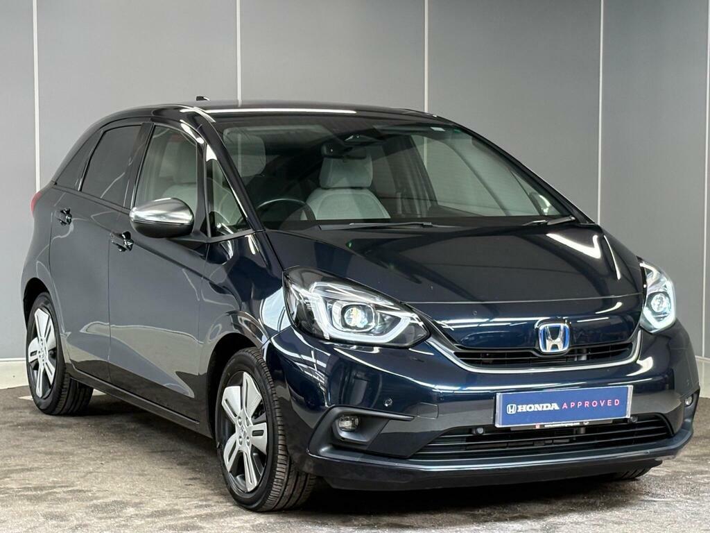 Honda Jazz 1.5 H I-mmd Ex Ecvt Euro 6 Ss PO22XMM Blue #5